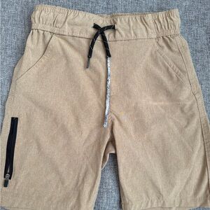 Tony Hawk Tan Athletic Shorts pull string doesn’t have the plastic end, Size L-7
